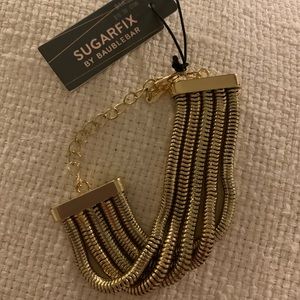 Gold Bracelet Sugarfix by Baublebar